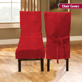 Texture Chair Cover Pair