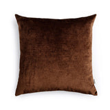 Luxury Soft Velvet Cushion Pair Brown - Cushion