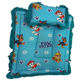 Paw Patrol Print Ice Blue (Sea Green) Baby Comforter Set 2 Pcs