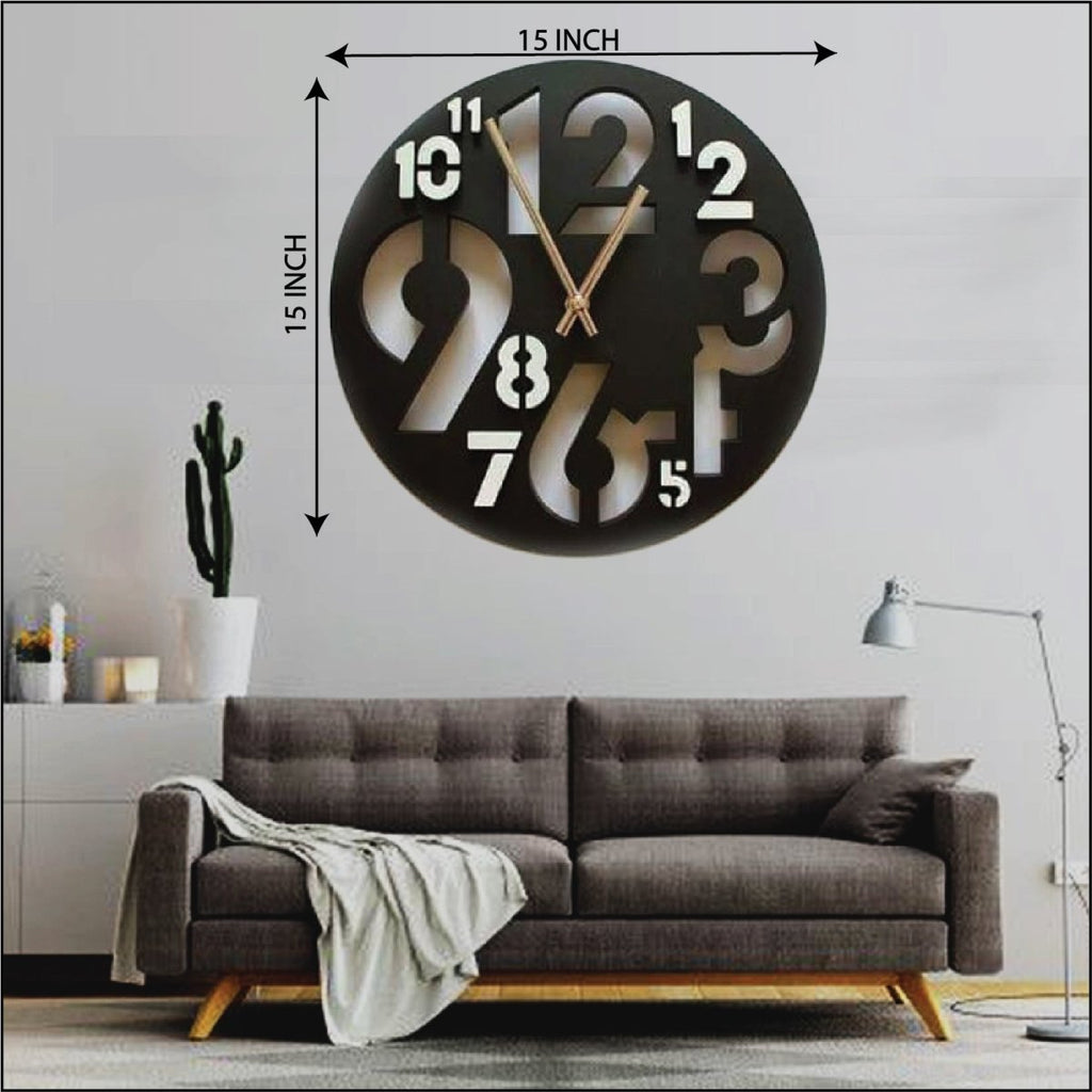 Numeric Design Digital Wall Clock - Stainless Steel Cleaners & Polishes
