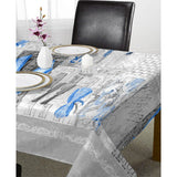 Table Cover - Flory (Blue) 2 PCS