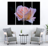 Small Wall Frame Pink Flower - 5 Divided Wall Frame