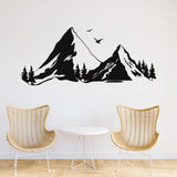 PVC wall stickers Mountains