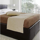 Velvet Bed Runner - Light Brownish BS100 Maguari Store 