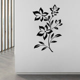 PVC wall stickers Flowers - 5 Divided Wall Frame