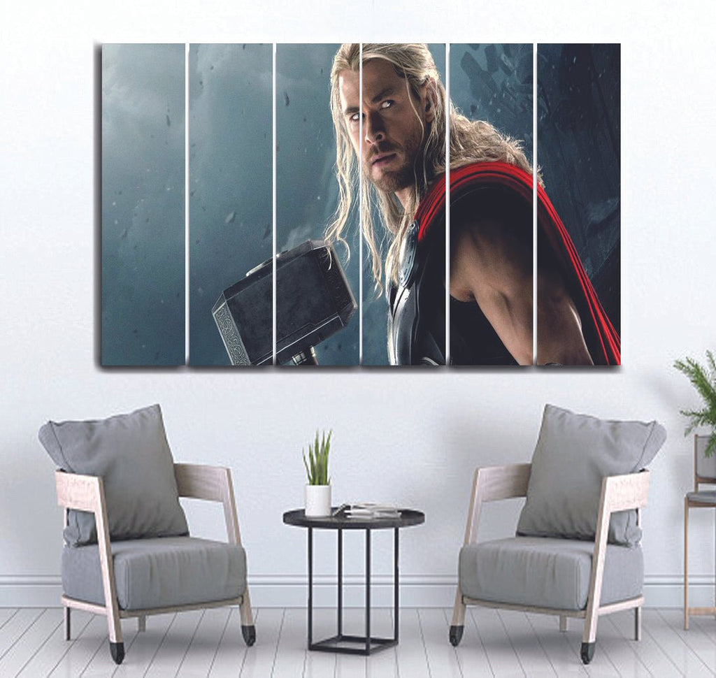 Small Wall Frame Thor Avengers Endgame - 5 Divided Wall Frame