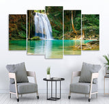 Small Wall Frame Greenery Waterfalling - 5 Divided Wall Frame