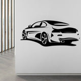 PVC wall stickers car - 5 Divided Wall Frame