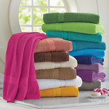 Set of 3 Bath Towels (Random Colors) - Towels