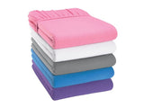 Bundle Of 4 Stretch Jersey Mattress Cover - Random Colors - Zipper Cover