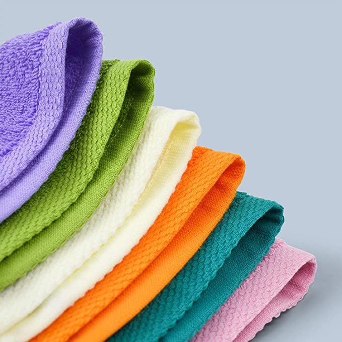 Set Of 3 Classic Hand Towels (Random Colors) - Towels