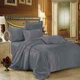 Soft satin silk - 7 pcs bed set - Zipper Cover