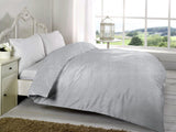 Texture Duvet Comforter Cover - Grey - Zipper Cover