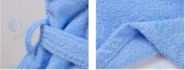 Terry Cotton Bathrobe - Random Colors 2 Pcs - Towels