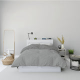 Dyed Duvet Cover - Light Grey - Comforter