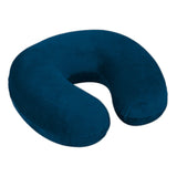 1 Pc Velvet U Shaped Neck Pillow - Royal Blue - IF100