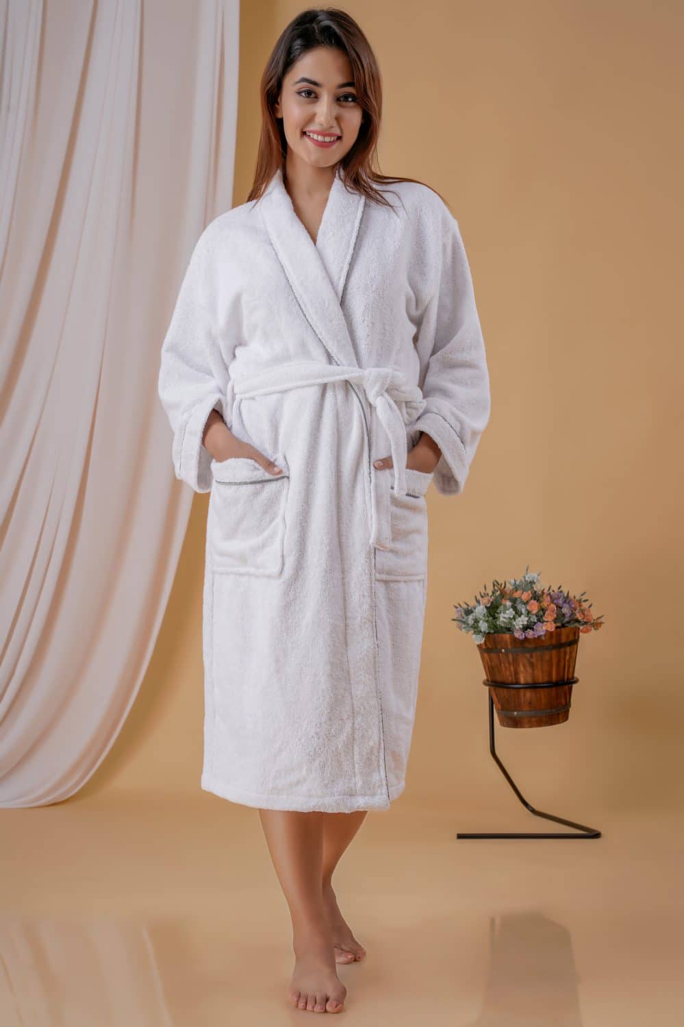 Soft Luxury Terry - Cotton Bathrobe – Maguari Store