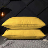 Texture Plain Pillows - 4 Pcs - Zipper Cover