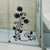 PVC WALL STICKERS FLOWERS Maguari Store 