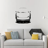 PVC WALL STICKERS CAR - 5 Divided Wall Frame